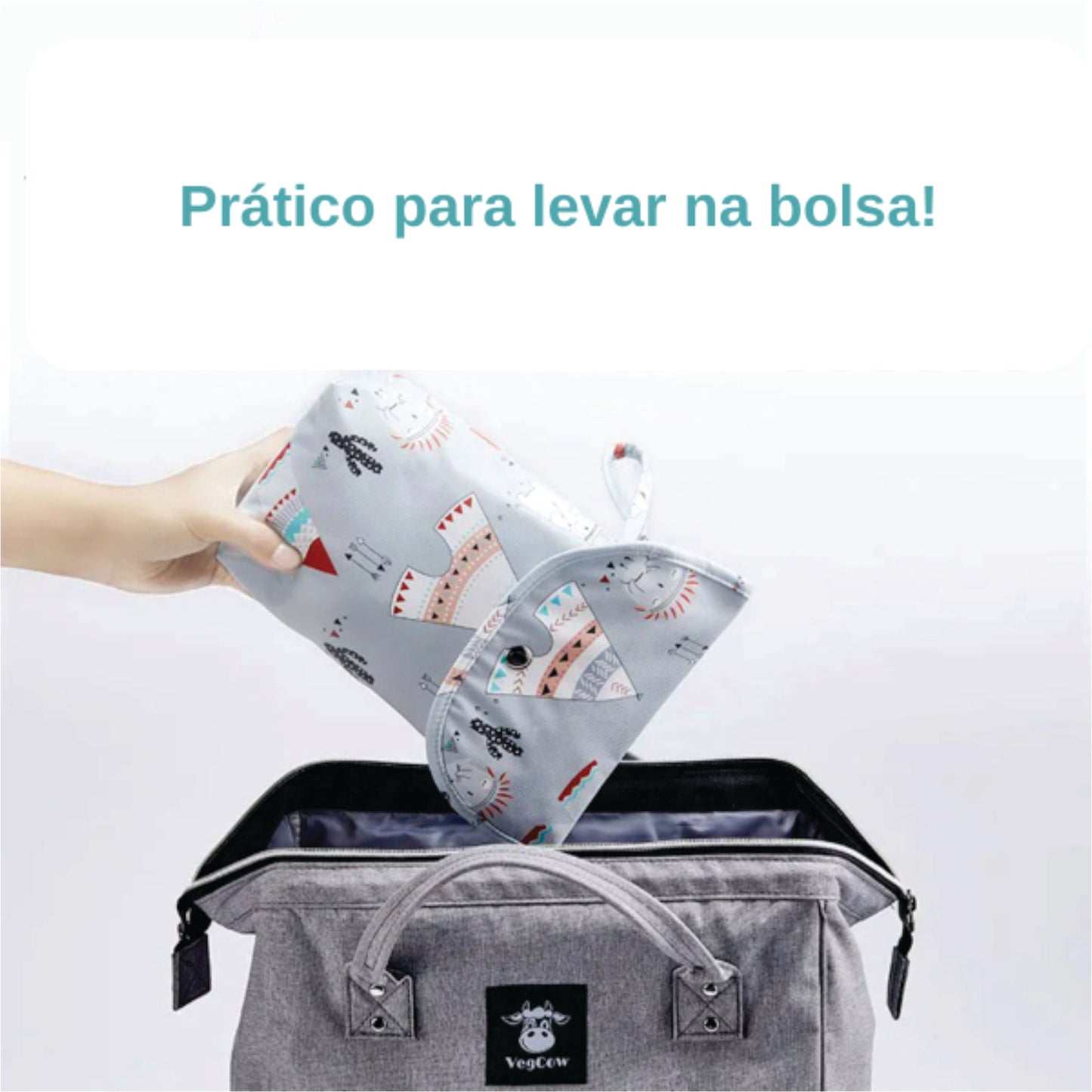 Bolsa a prova d´água para armazenamento de fralda de bebê